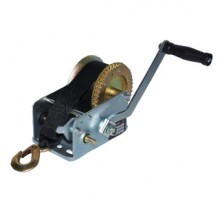 Лебедка ручная ЛН-2500W 1т, длина ленты 20 м